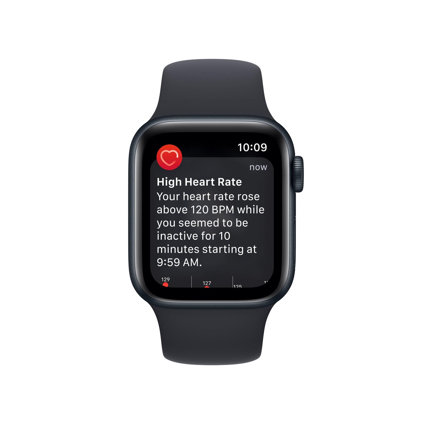 Apple Watch SE GPS + Cellular 40mm Midnight Aluminium Case with Midnight Sport Band - Regular