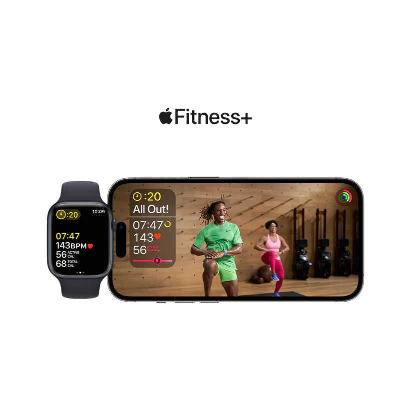 Apple Watch SE GPS 40mm Starlight Aluminium Case with Starlight Sport Band - Regular