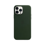 iPhone 13 Pro Max Leather Case with MagSafe - Sequoia Green