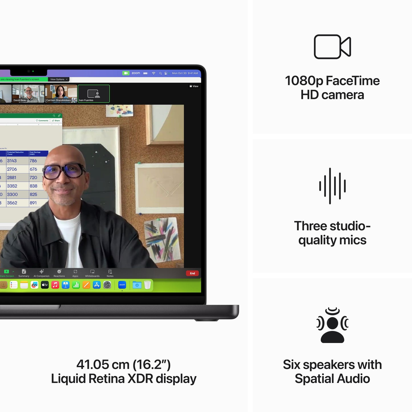 16-inch MacBook Pro: Apple M3 Pro chip with 12‑core CPU and 18‑core GPU, 512GB SSD - Space Black