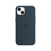 iPhone 13 Silicone Case with MagSafe-Abyss Blue