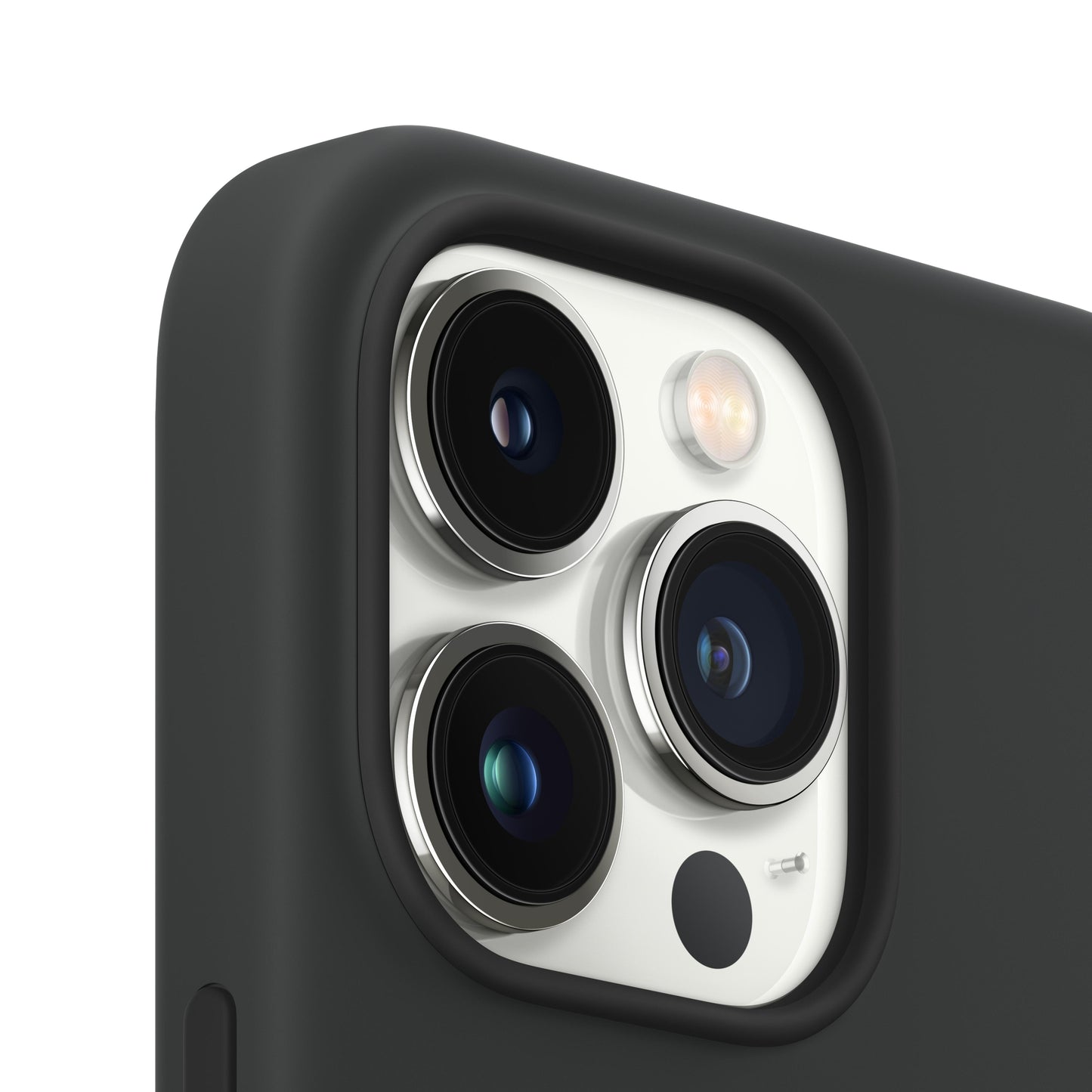 iPhone 13 Pro Silicone Case with MagSafe-Midnight