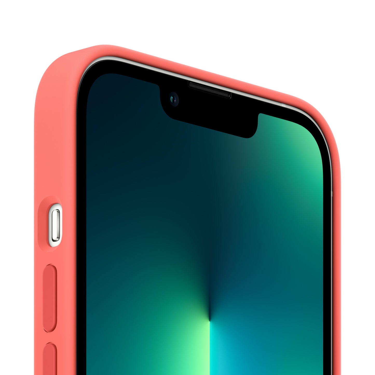iPhone 13 Pro Max Silicone Case with MagSafe-Pink Pomelo