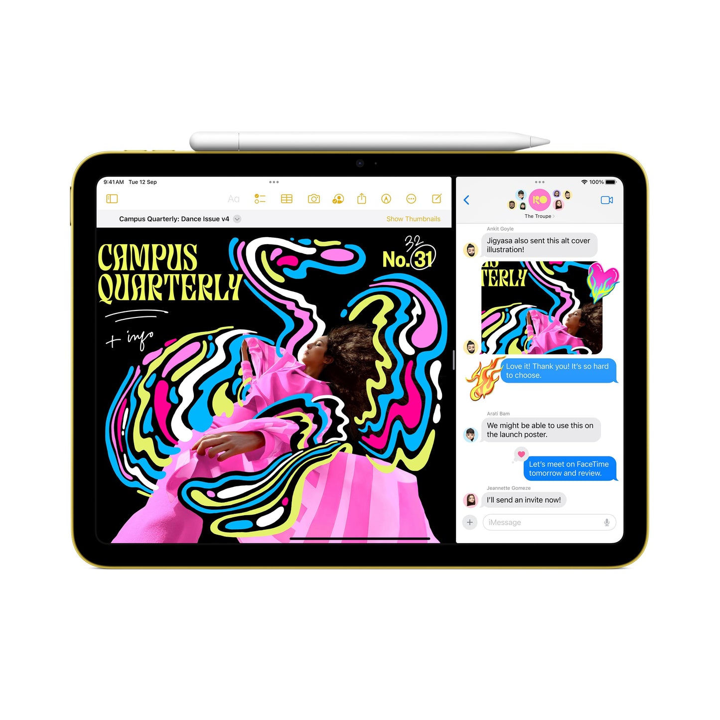 2022 10.9-inch iPad Wi-Fi 64GB - Pink (10th generation)