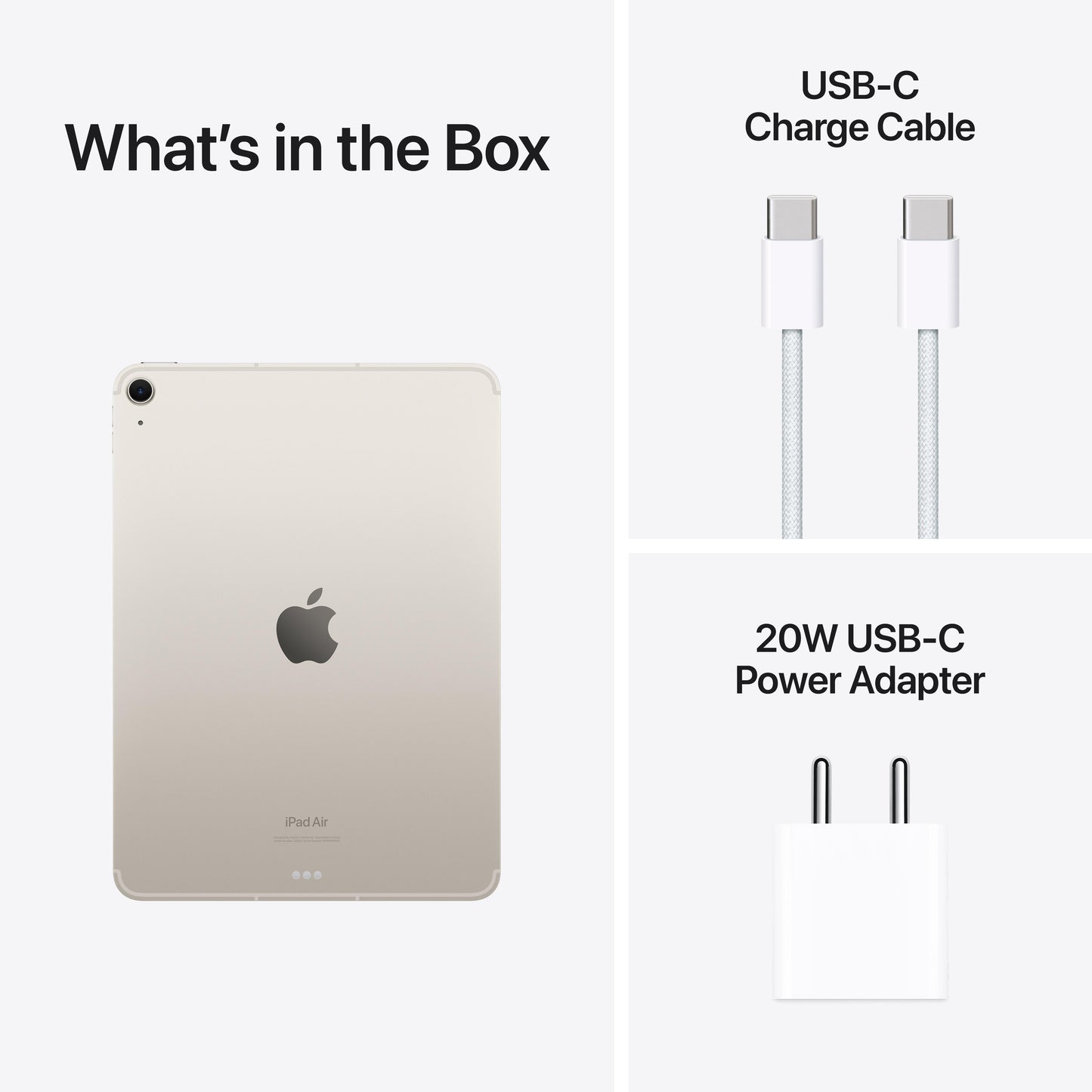 11-inch iPad Air Wi-Fi + Cellular 1TB - Starlight (M2)