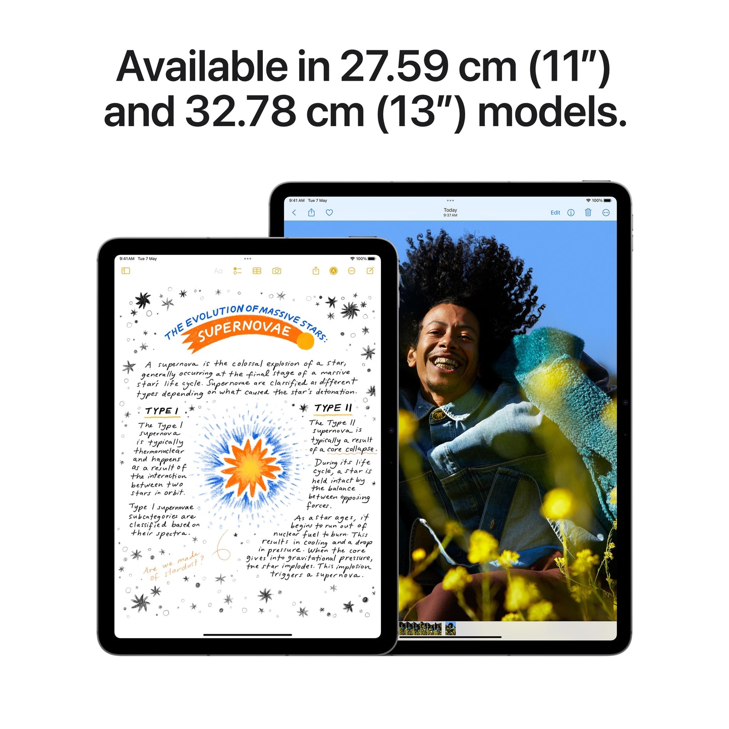 13-inch iPad Air Wi-Fi + Cellular 256GB - Space Grey (M2)