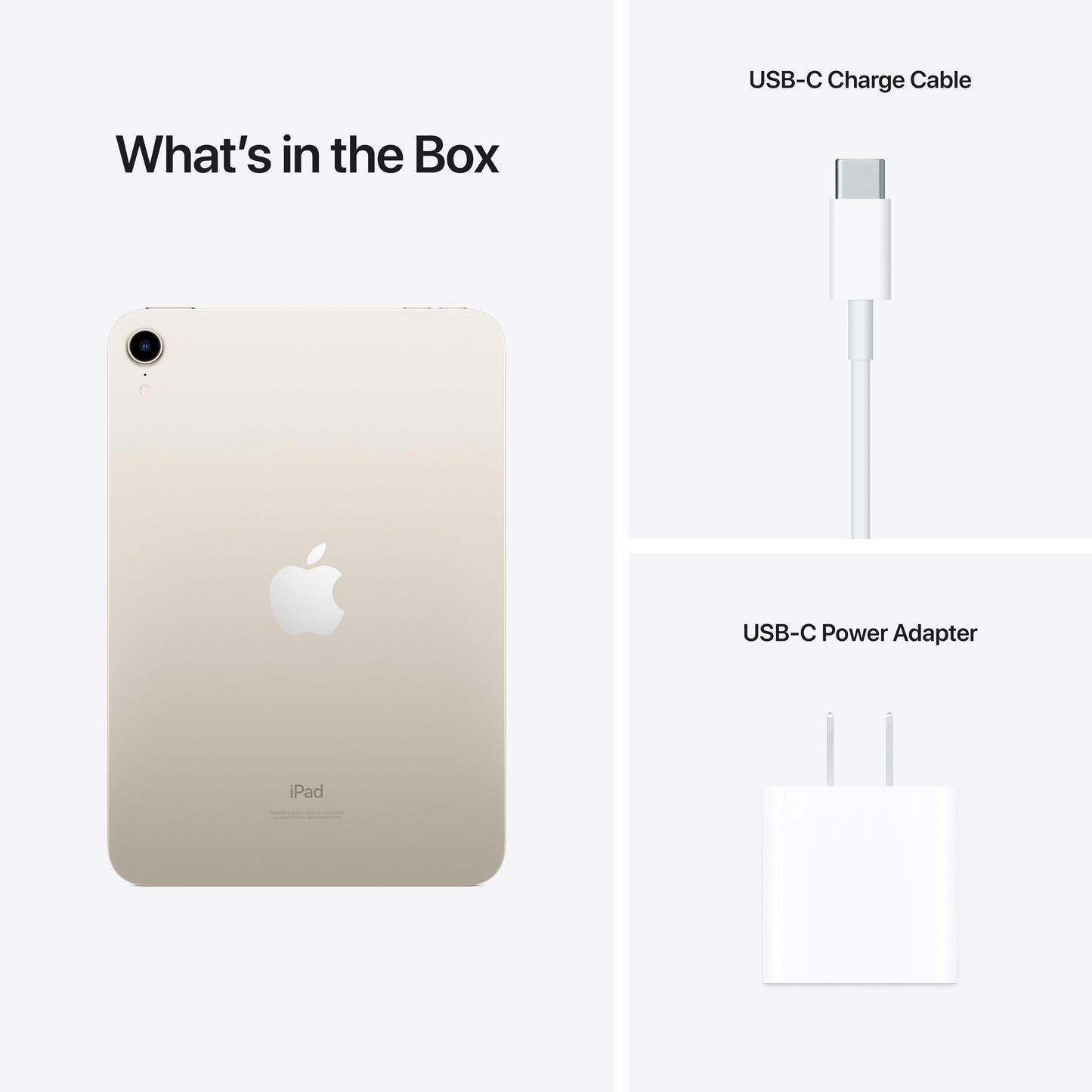 2021 iPad mini Wi-Fi 256GB - Starlight (6th generation)
