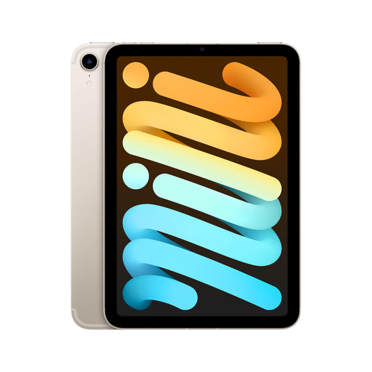 2021 iPad mini Wi-Fi + Cellular 256GB - Starlight (6th generation)