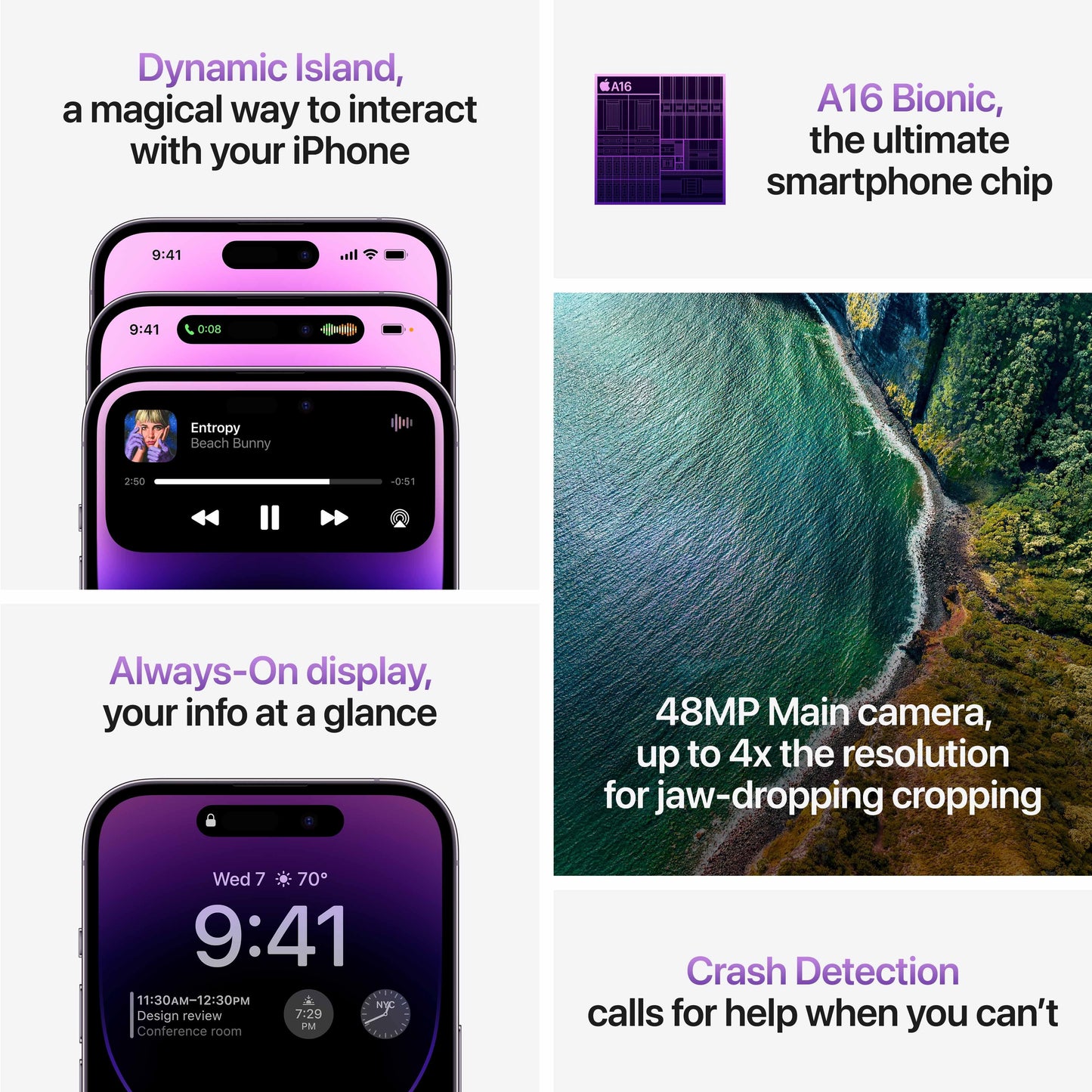 iPhone 14 Pro Max 128GB Deep Purple