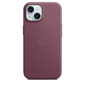 iPhone 15 FineWoven Case with MagSafe - Mulberry