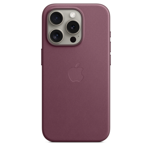 iPhone 15 Pro FineWoven Case with MagSafe - Mulberry