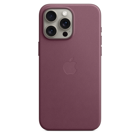 iPhone 15 Pro Max FineWoven Case with MagSafe - Mulberry