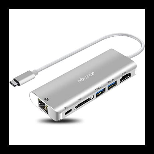 Powerup ELITE PLUS U SB-C HUB 6IN1  (HDMI-LAN)
